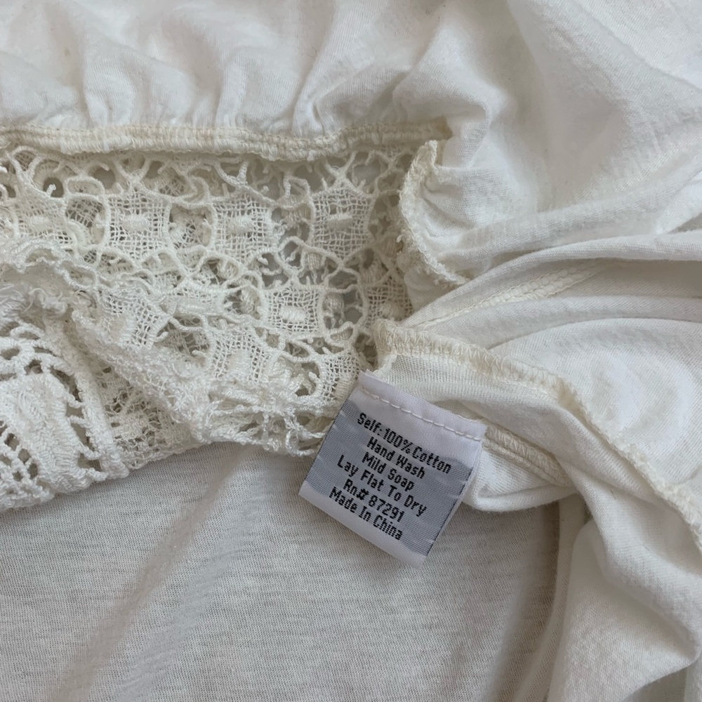 LOVE & LIBERTY Johnny Was Crochet Lace Square Cuff - Picture 8 of 8